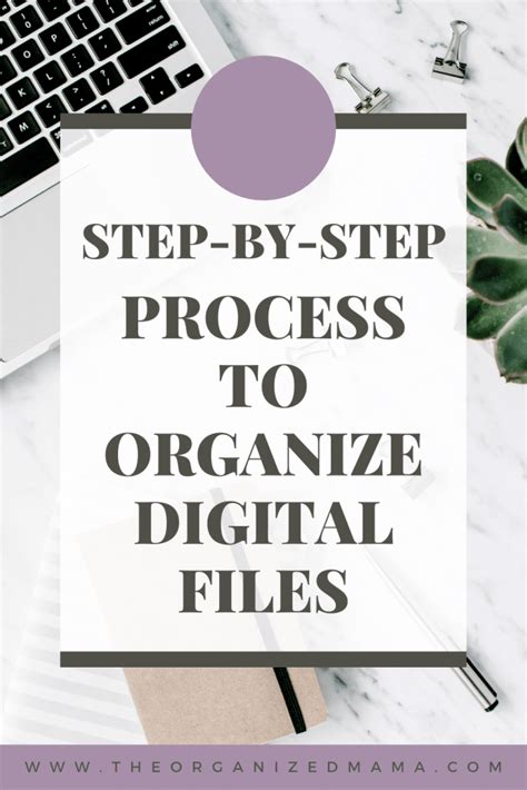How to Organize Digital Files Step.